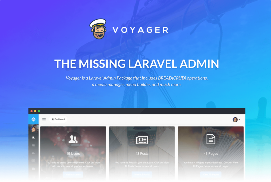 vayager laravel