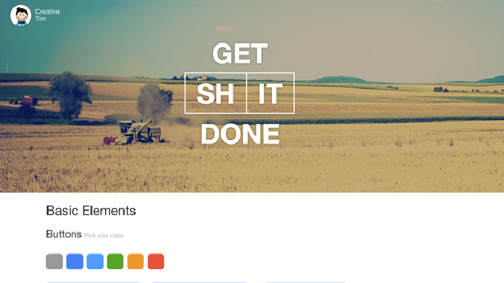 Build a responsive site with the Get Shit Done Kit