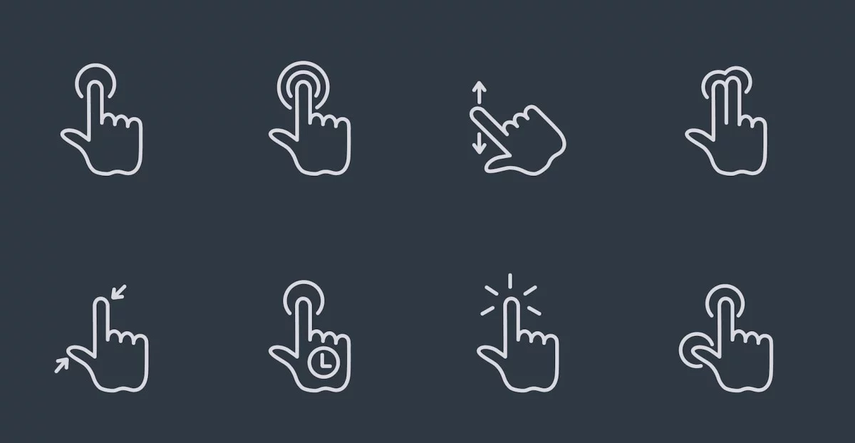 Multiple gestures